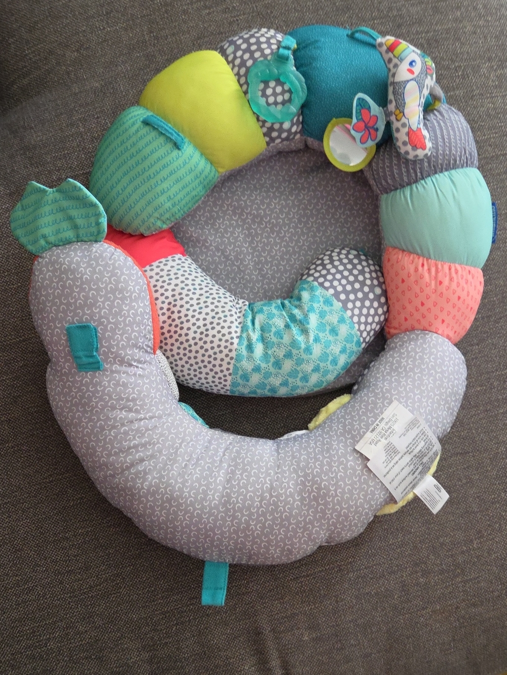 Infantino 2-in-1 Tummy Time & Seated Support